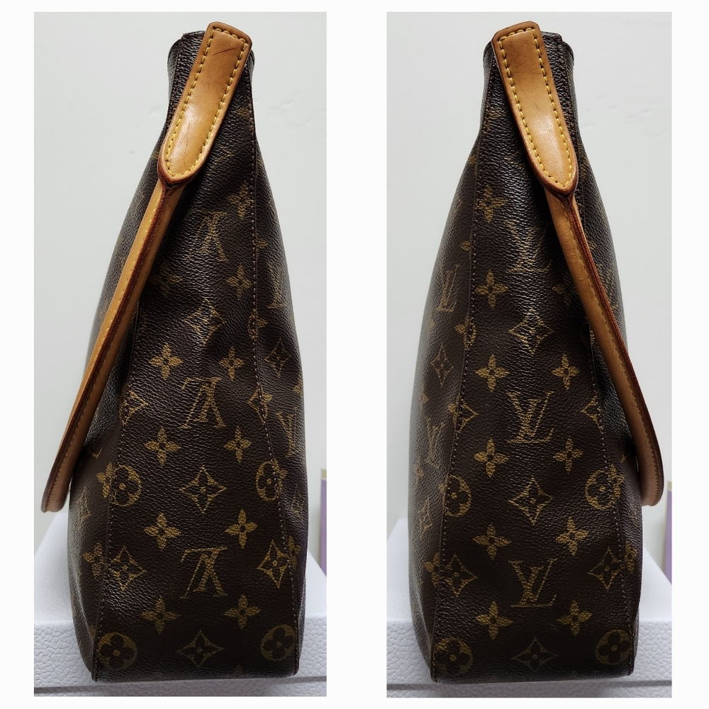 LOUIS VUITTON Looping GM Monogram Bag DU1001 WITH COA - Picture 7 of 16